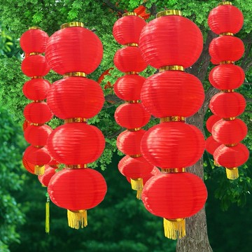 WYX8寸10寸5連串燈籠4連串3連串燈籠戶外防水燈籠廣告印字燈籠串