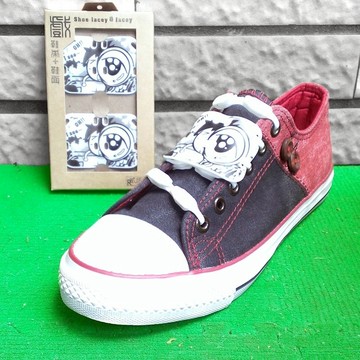 《趣味Q版鞋飾》戲鞋帶+鞋面-見微知著《雪花白》