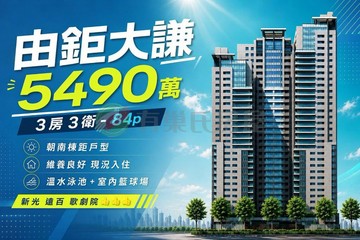 由鉅大謙｜正七期！現代輕奢精裝雙主臥+連號雙車位｜台中市西屯區市政北七路
