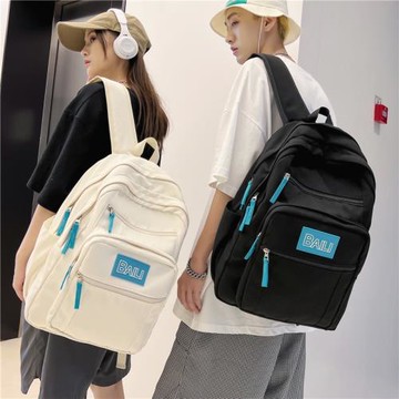 書包女大學生大容量電腦背包初中生高中學生日系原宿多層雙肩包男