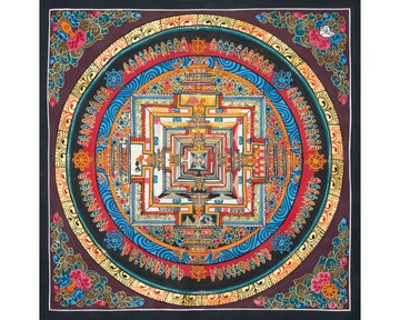 **神聖喜馬拉雅壁掛 — 為正念空間注入覺性之光**