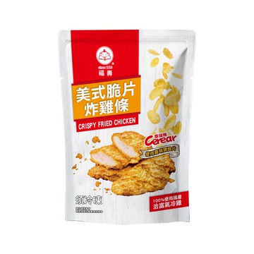 【福壽】美式脆片炸雞條 500g
