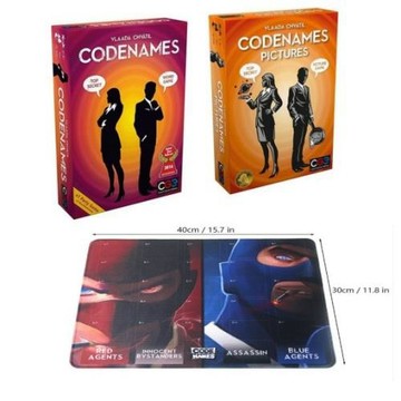亞馬遜 熱銷 現貨Codenames duet行動代號二重奏桌游益智謀略卡牌