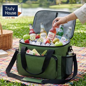 Truly House 15L加厚保冷袋 露營 登山 野餐 保溫袋(四色任選)