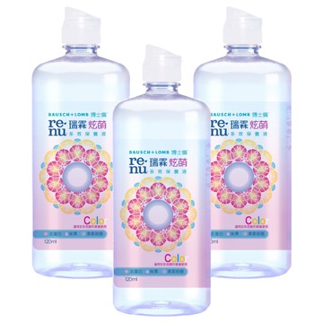 BAUSCH LOMB 博士倫 瑞霖 炫萌多效保養液  120ml  3瓶