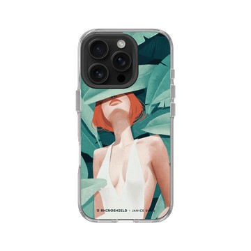 iPhone 16 Pro Clear 透明 - Janice Sung - Orange 橘