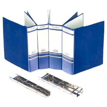 TON CHUNG 同春牌 環保大型2孔管夾 12個  深藍色  1盒