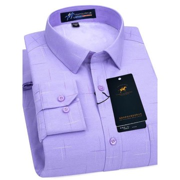 格子保暖襯衫男士加絨加厚長袖襯衣男式冬季青中年休閑印花綠粉潮