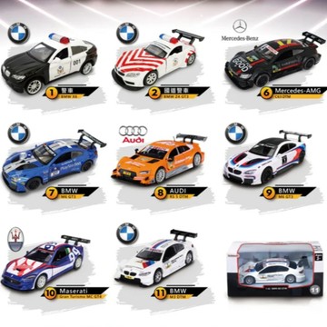 KIDMATE｜合金車模型系列 授權合金車 彩繪合金車 車車玩具 款式隨機出貨