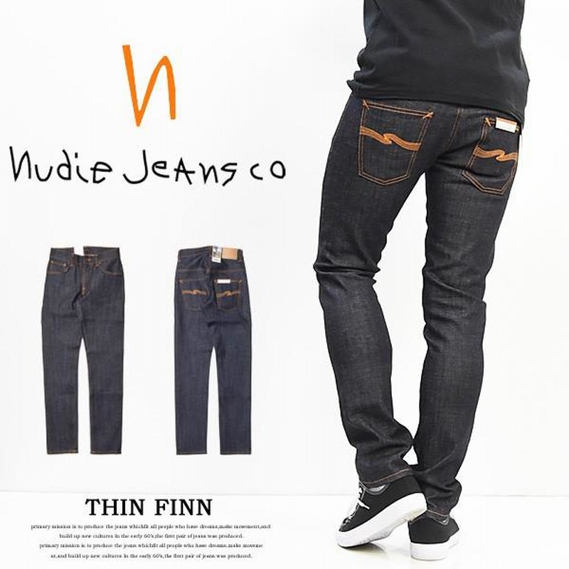 新品】40%OFF ヌーディージーンズ Johnny サイズXL