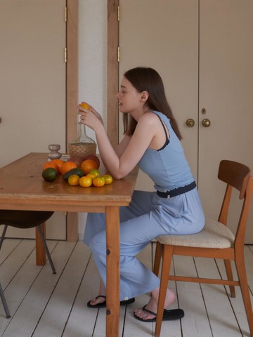 Cool Wide Pants [Blue]