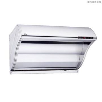 (送基本安裝)喜特麗【JT-1700L】90cm渦輪增壓斜背式排油煙機-不鏽鋼
