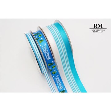 特惠套組 藍色叮叮噹聖誕套組 緞帶套組 禮盒包裝 蝴蝶結 手工材料