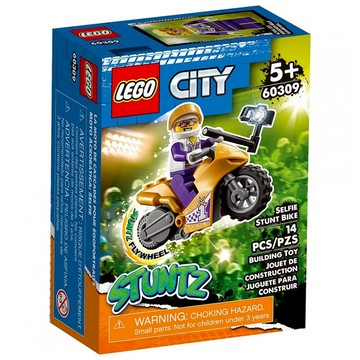 LEGO 60309 城市系列 自拍特技摩托車 Selfie Stunt Bike  多色  1盒