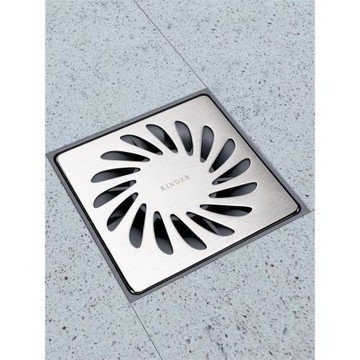 金德爾地漏304不銹鋼衛生間大流量排水虹吸式天臺浴室存水彎專用