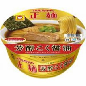 東洋水産 マルちゃん 正麺カップ 芳醇こく醤油 12入