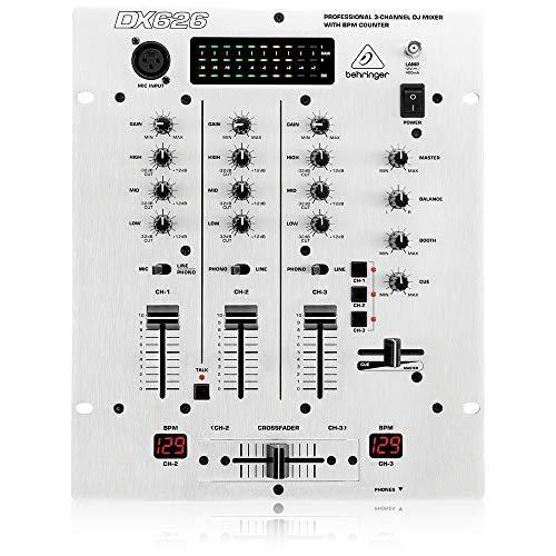 ベリンガー DJミキサー 3ch BPMカウンター PRO MIXER DX626[並行輸入品]