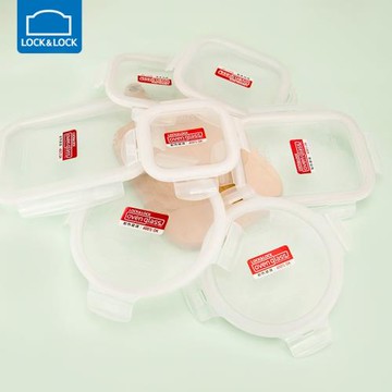 樂扣樂扣保鮮盒蓋子配件玻璃飯盒蓋配蓋密封碗蓋便當盒圓形長方形