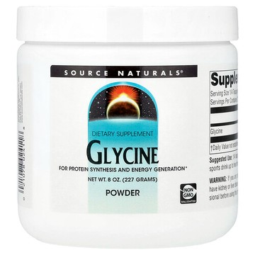Source Naturals, 甘氨酸粉，8 盎司（227 克）