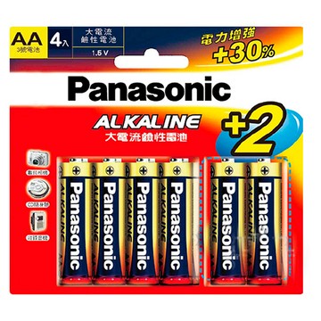 國際紅鹼3/4號4+2入 LR6TTS/4B-R LR3TTS/4B-R