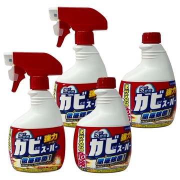 Mitsuei 浴廁除霉清潔劑組 800ml 噴霧+補充瓶  2組