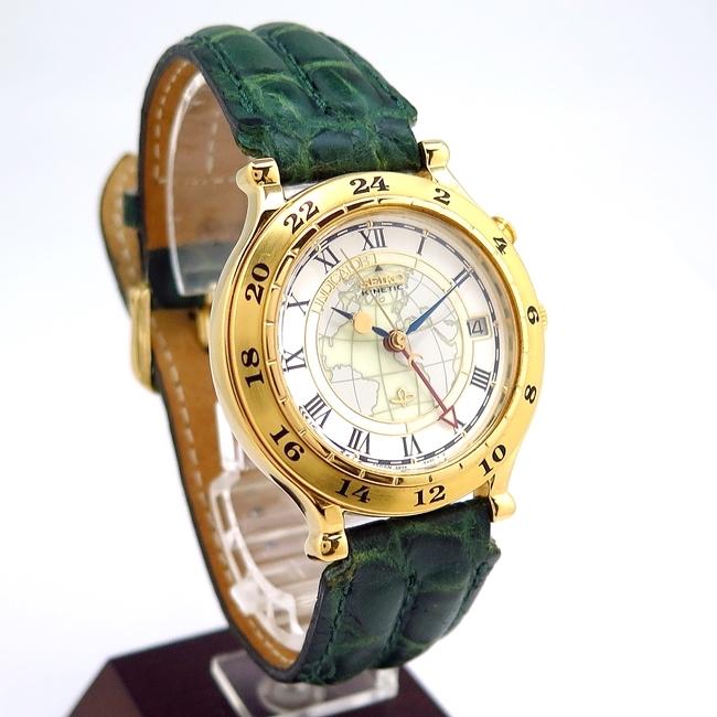 ▲希少SEIKO セイコー KINETIC 5M45-5A00 自動巻き 腕時計