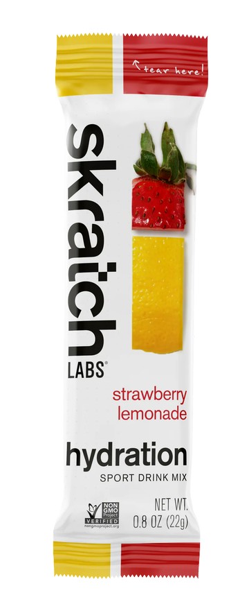 [Skratch Labs] 電解質沖泡飲 - 草莓檸檬汁 (22G/包)20入-草莓檸檬汁 (22G/包)12入