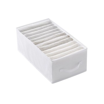 PVC防水折疊分隔整理盒-12格大號(白) [大買家]