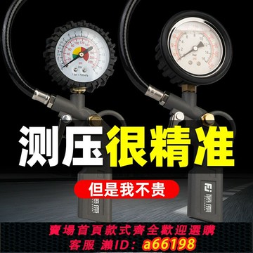 【台灣公司 可開發票】藤原胎壓表氣壓表汽車輪胎充氣高精度胎壓檢測器放加氣打氣充氣槍