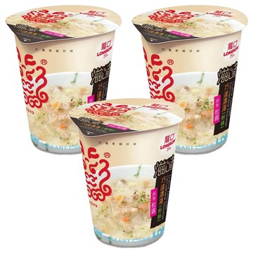 龍口 滋味巧達濃湯粉絲，添加松露，43公克  3杯