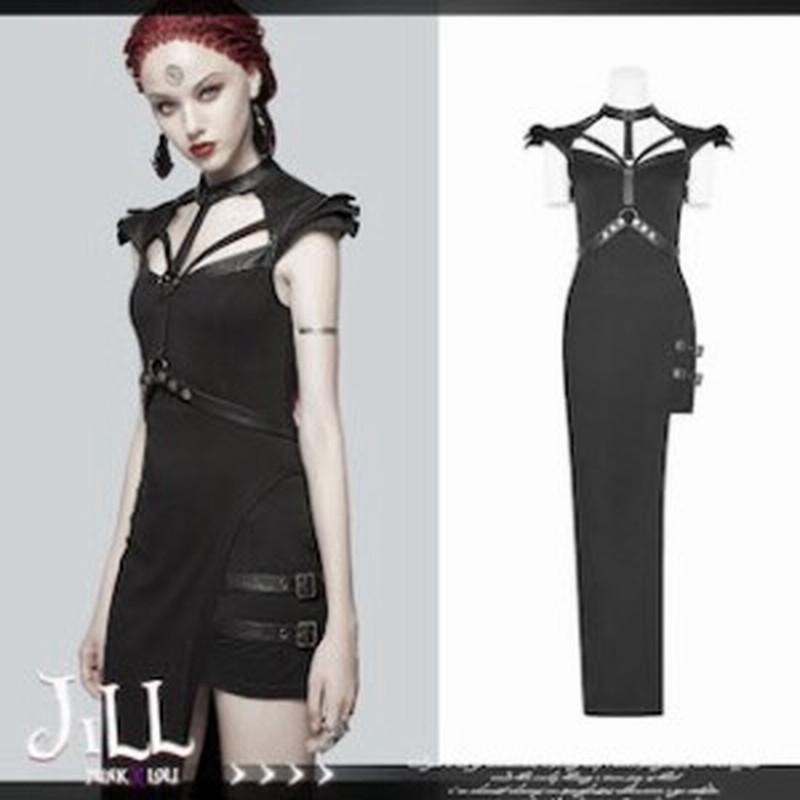 コスプレ ゴスロリ ワンピース 大きいサイズ パンク ロック 服 パンク系 スチームパンク パンクファッション Punk Rave T001 Haln0437 通販 Lineポイント最大1 0 Get Lineショッピング