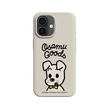 iPhone 16 SolidX 貝殼灰 - OSAMU GOODS - 經典系列-DOG