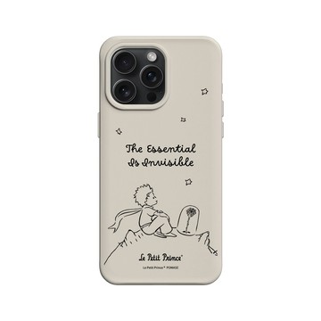 iPhone 15 Pro Max SolidX 貝殼灰 - Le Petit Prince 小王子 - 真正重要的東西是肉眼看不見的