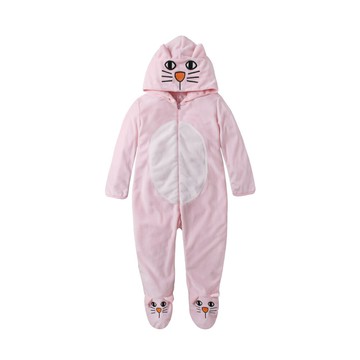 水晶絨連身衣 動物造型 連身服 男寶寶 女寶寶 爬服 哈衣 Augelute Baby 64004