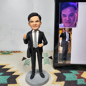 客製化人物公仔 人偶 3D人像畫 似顏繪 定製 老闆 生日 紀念 禮物