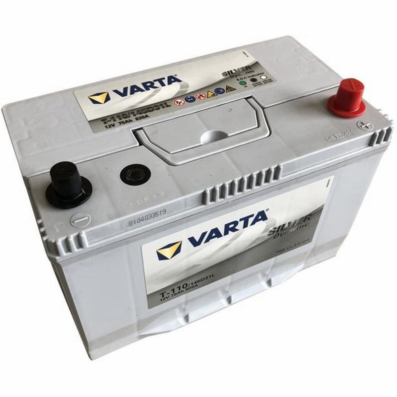 Varta バルタ T 110 145d31l シルバーダイナミック 国産車用 バッテリー L端子 12v 75ah 0a レクサス Rx マツダ Cx 5 アクセラ スポーツ アテンザ 通販 Lineポイント最大0 5 Get Lineショッピング
