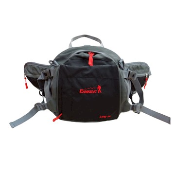 EAMKEVC 伊凱文 四用腰包 E508 多功能手提包/側背包/雙肩背包 10L大容量  黑色  10L