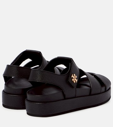 Tory Burch Double T leather fisherman sandals