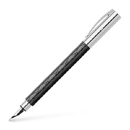 Faber-Castell Ambition Rhombus Fountain Pen Black 万年筆 (並行輸入品)