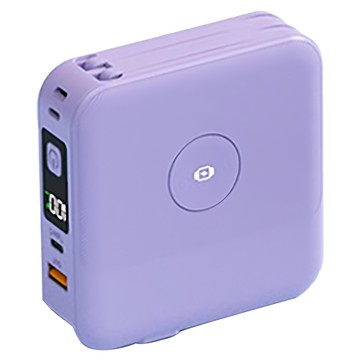 nisda 智能無線充行動電源 10000mAh 4711085984609  BS-WL720  紫色