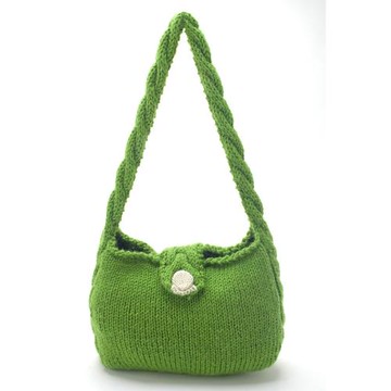 The Beard Man "點"概念系列手工針織毛線美式復古包