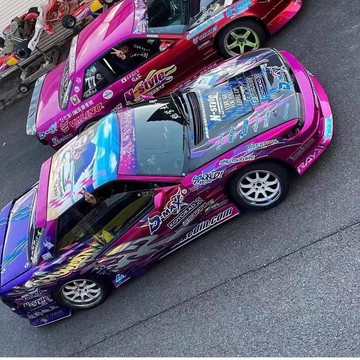 【車模水貼】日系rc漂移車塗裝64車模改裝水貼手工創意車模水貼紙 車模改造 模型水貼