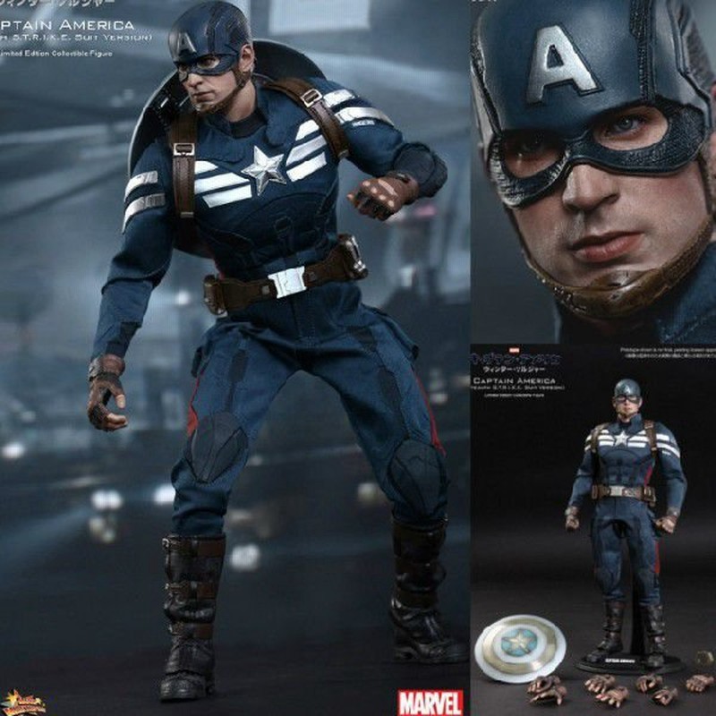 新品即納 Fig ムービー マスターピース キャプテン アメリカ ステルス スーツ版 ホットトイズ 通販 Lineポイント最大0 5 Get Lineショッピング