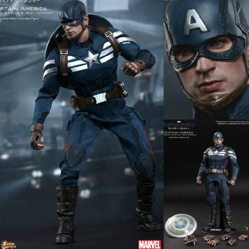 新品即納 Fig ムービー マスターピース キャプテン アメリカ ステルス スーツ版 ホットトイズ 通販 Lineポイント最大0 5 Get Lineショッピング