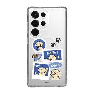 勒狗拍立得防摔透明SAMSUNG手機殼-勒狗款