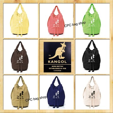 KANGOL 帆布包 小水桶包 帆布手提包 袋鼠包包 KANGOL 帆布包 （正品-現貨）