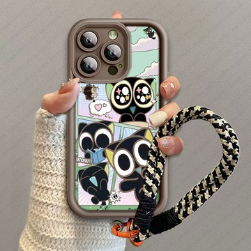 可愛萌羅小黑 OPPO A5 5G A3 PRO A9 AX5 AX7 A3X 4G A15 A31 A35 手機殼