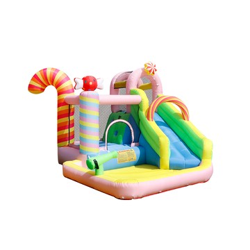 LOGIS-快樂糖果充氣城堡 彈跳床 戲水池 泳池 【POOL-3】