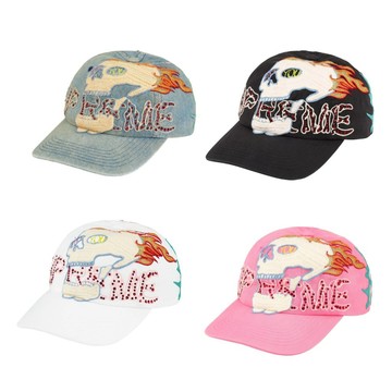 AirRoom 正品 2026AW SUPREME MASATO SKULL WFST 6-PANEL 骷髏 貼布 帽子