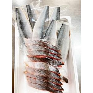 ふるさと納税 迷ったらコレ！！魚鶴商店の天然紅サケ1kg  塩さばフィレ6枚セット 和歌山県九度山町